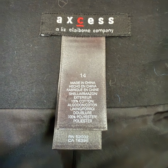 Axcess Black and White Floral Midi Skirt - Picture 4 of 4